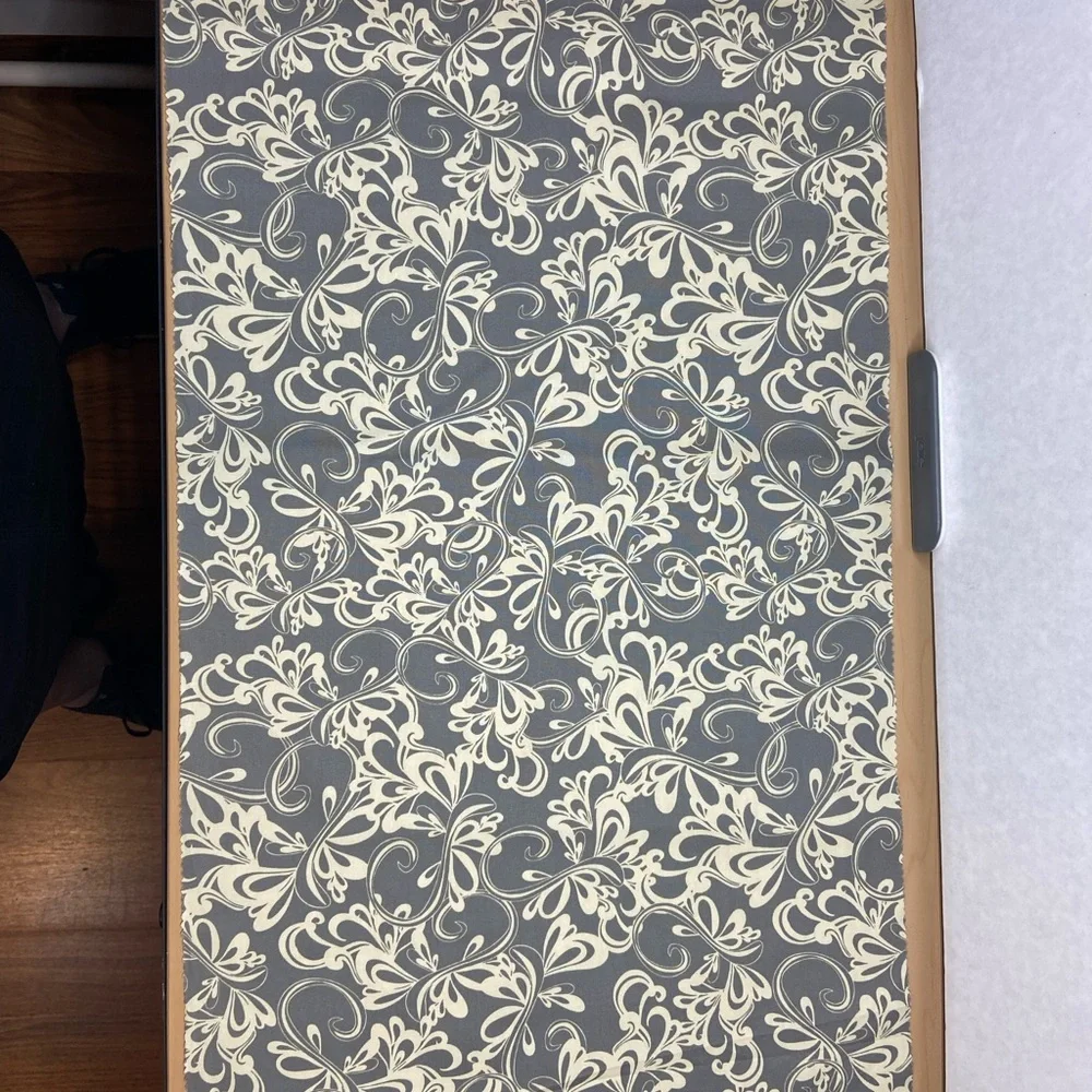 Assorted Floral & Geometric Cotton Fabric Pieces - Pink, Purple, Lime - Picture 11 of 11